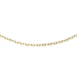 Lantisor argint placat cu aur galben 60 cm x 2 mm DiAmanti 70AD4G-60cm-DIA (Argint 925‰ 6,5 g.)
